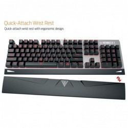 Kit Tastiera e Mouse 3200dpi Gaming Gamdias Meccanica Hermes E1 Combo Usb Switch Brown (Gamdias) con Led Rossi - Layout UK