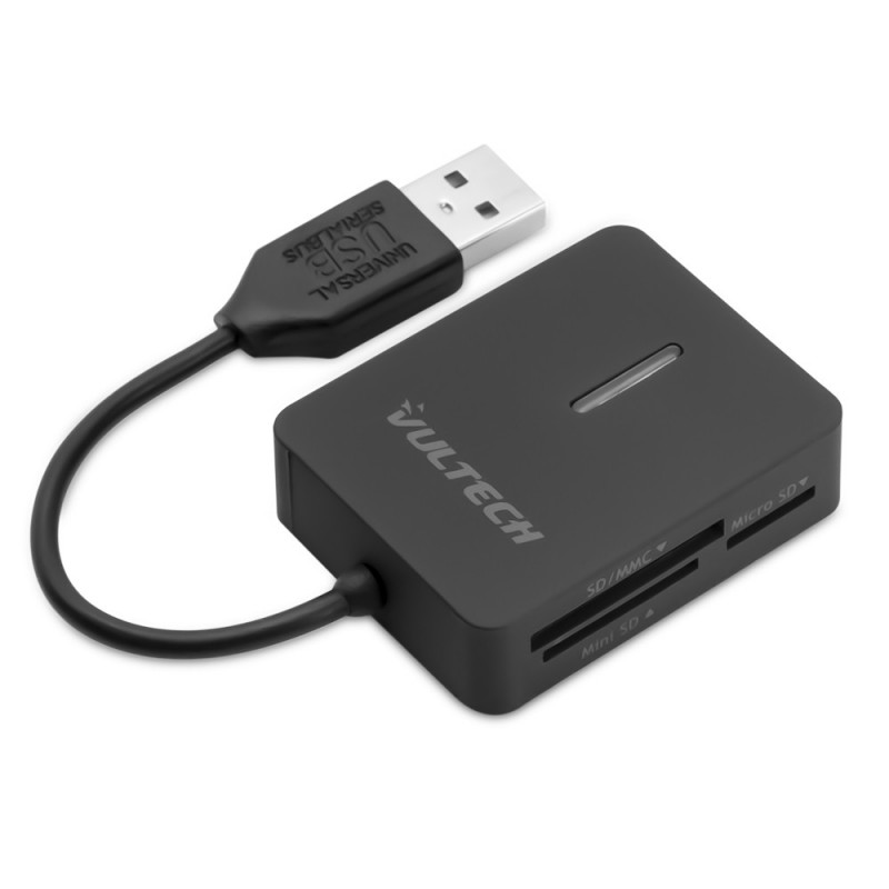 Lettore Card Reader USB 2.0 Vultech CRX-02USB2 480 Mbps