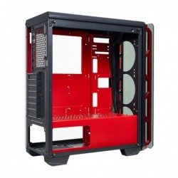 Case Atx Noua Cool G6 Red 0.6MM SPCC 3*USB3.0/2.0 Front & Dual Side Glass