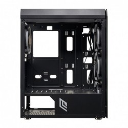 Case Atx Noua Smash S5 Black 0.50MM SPCC 3*USB3.0/2.0 4*Fan 40 Led Dual Halo Blu Side Glass