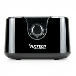 Docking Station Vultech 2 Slot HDD SATA 2,5/3,5 Tasto Clone Usb 3.0 Black