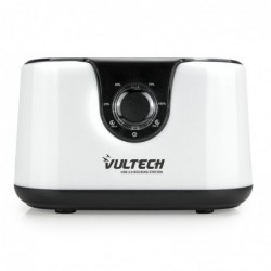 Docking Station Vultech 2 Slot HDD SATA 2,5/3,5 Tasto Clone Usb 3.0 White