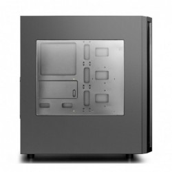 Case Atx Tower Deepcool D-Shield V2 Black 0.6MM SPCC 3*USB3.0/2.0 1*Fan 120mm Side Half Plexiglass