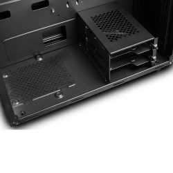 Case Atx Tower Deepcool D-Shield V2 Black 0.6MM SPCC 3*USB3.0/2.0 1*Fan 120mm Side Half Plexiglass