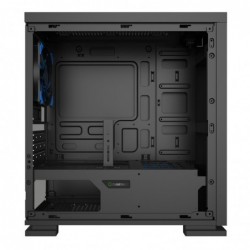 Case Micro Atx GameMax Mini Tower Expedition Black 0.6mm SPCC 3*Usb3.0/2.0 1*Fan 15 Led Blu Pannello Laterale Full Plexiglass