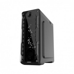 Case Atx GameMax G510 Black 0.5MM SPCC 3*USB3.0/2.0 4*Fan Dual Halo Slim Rainbow Side Full Plexi