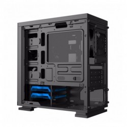 Case Micro-Atx GameMax H605-TA Black 0.6mm SPCC 3*Usb3.0/2.0 3*Fan RGB Sync 12V 4Pin Front & Side Glass