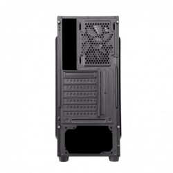 Case Atx GameMax Middle Tower Polaris Black 0.6mm SPCC 4*USB3.0/2.0 4*Fan 18 Led RGB Sync 4pin 12V Side Glass