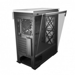 Case Full Tower Deepcool Macube 310P White 0.8mm SPCC 2*Usb 3.0 1*Fan 120mm Top Mesh & Side Glass Magnetico