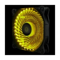 Ventola Vultech HL-02YL Star Led Giallo 120x120x25mm 1200RPM 3 Pin + 4 Pin (Molex)