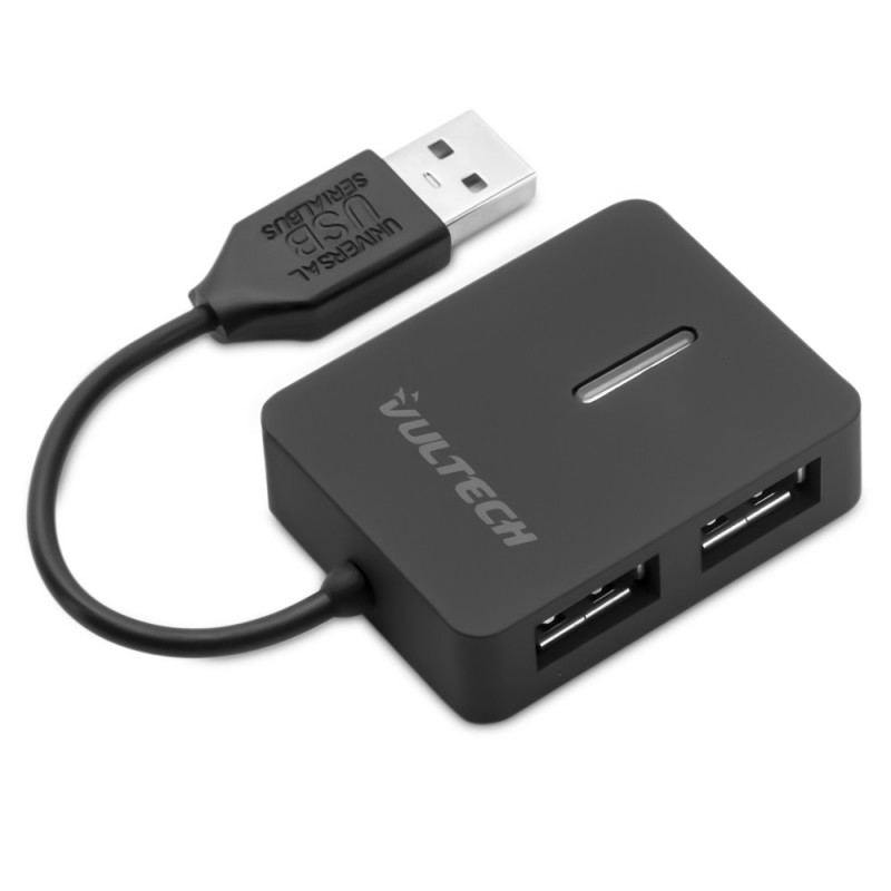 Hub 4 Porte USB Vultech HU-04USB2 USB 2.0 480 Mbps