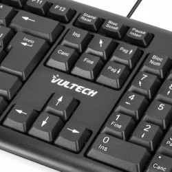 Tastiera Ps2 Vultech Key-615 Black 105 Tasti Layout IT