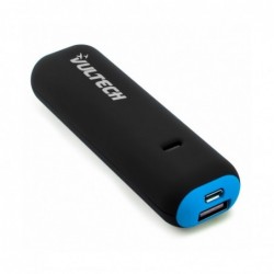 Caricabatteria Power Bank Vultech PB-2600B Rev 2.1 Blu e Nero 2600Mah 1A