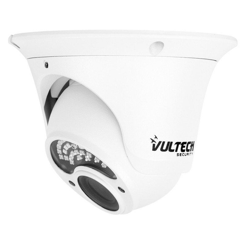 Telecamera Dome IP Vultech VS-IPC2420DMV-LT 1/2,9'' 2 Mpx 1080p H.264 POE 2,8-12mm Varifocal. 30Pcs Led IR SMD 30M P2P SMART