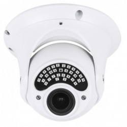 Telecamera Dome IP Vultech VS-IPC2420DMV-LT 1/2,9'' 2 Mpx 1080p H.264 POE 2,8-12mm Varifocal. 30Pcs Led IR SMD 30M P2P SMART